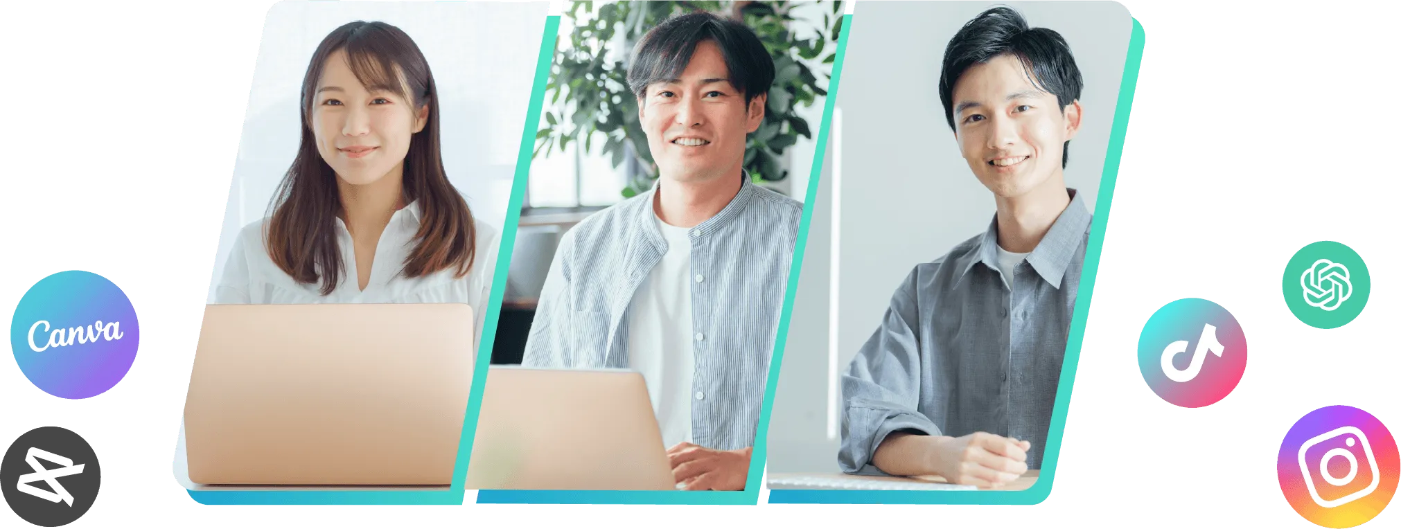 ITの仕事に取り組む利用者のイメージ